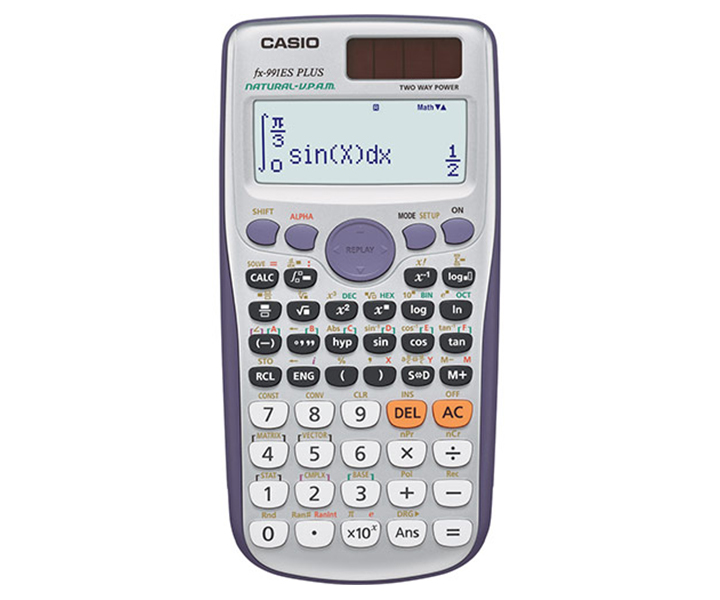 Original Casio FX991ES PLUS- Version F - View 2