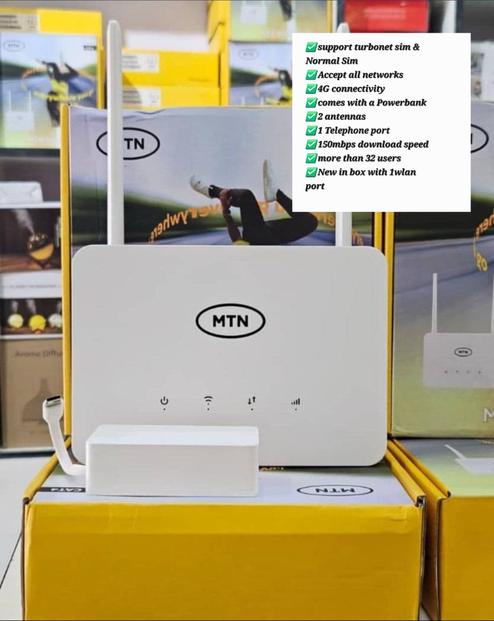 Premium MTN Turbo Router